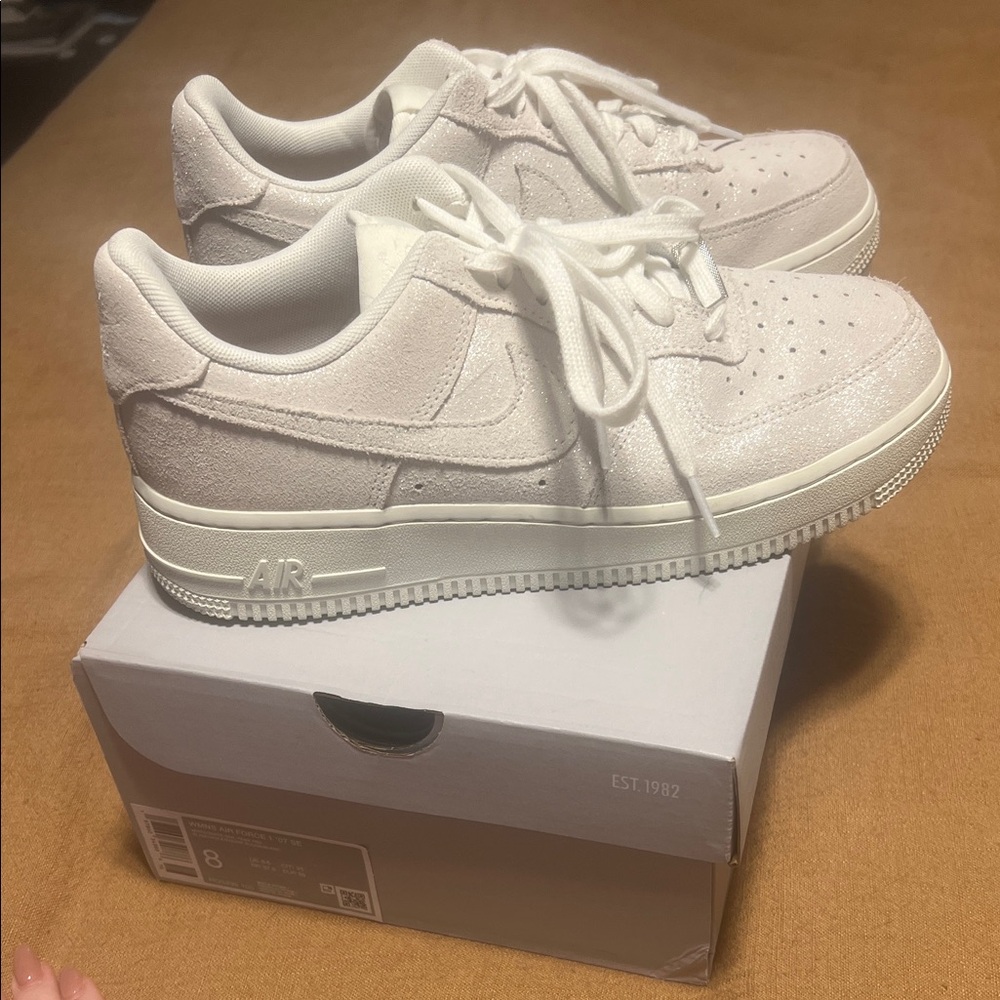 Nike Women's Cream Athletic Sneakers